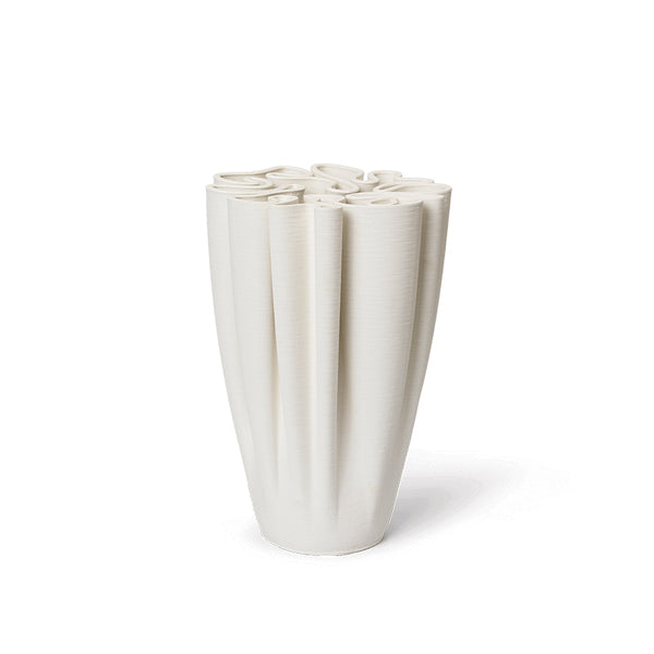 VASE - Dedali Vase in offwhite von Fermliving