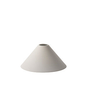 LAMPENSCHIRM - cone shade, grey