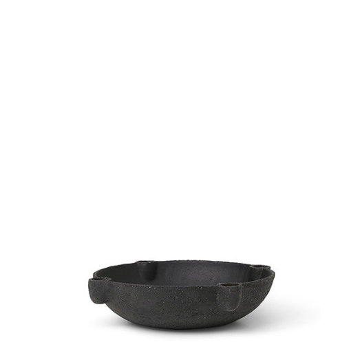KERZENSTÄNDER - Keramik black von fermLiving
