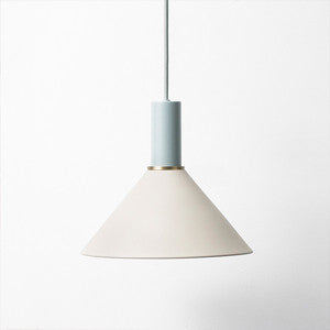 LAMPENSCHIRM - cone shade, grey